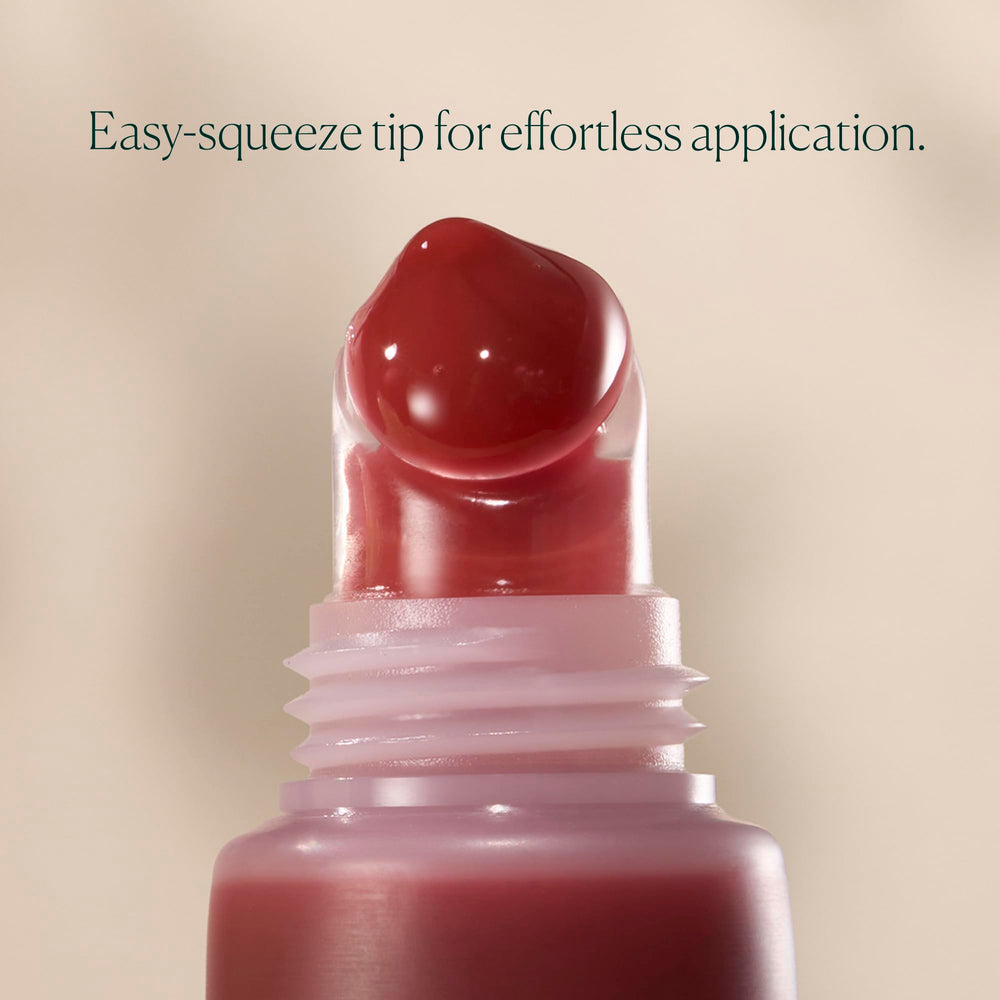 Well People Poutlove lip balm with squeezable applicator delivers smooth, non-sticky glide