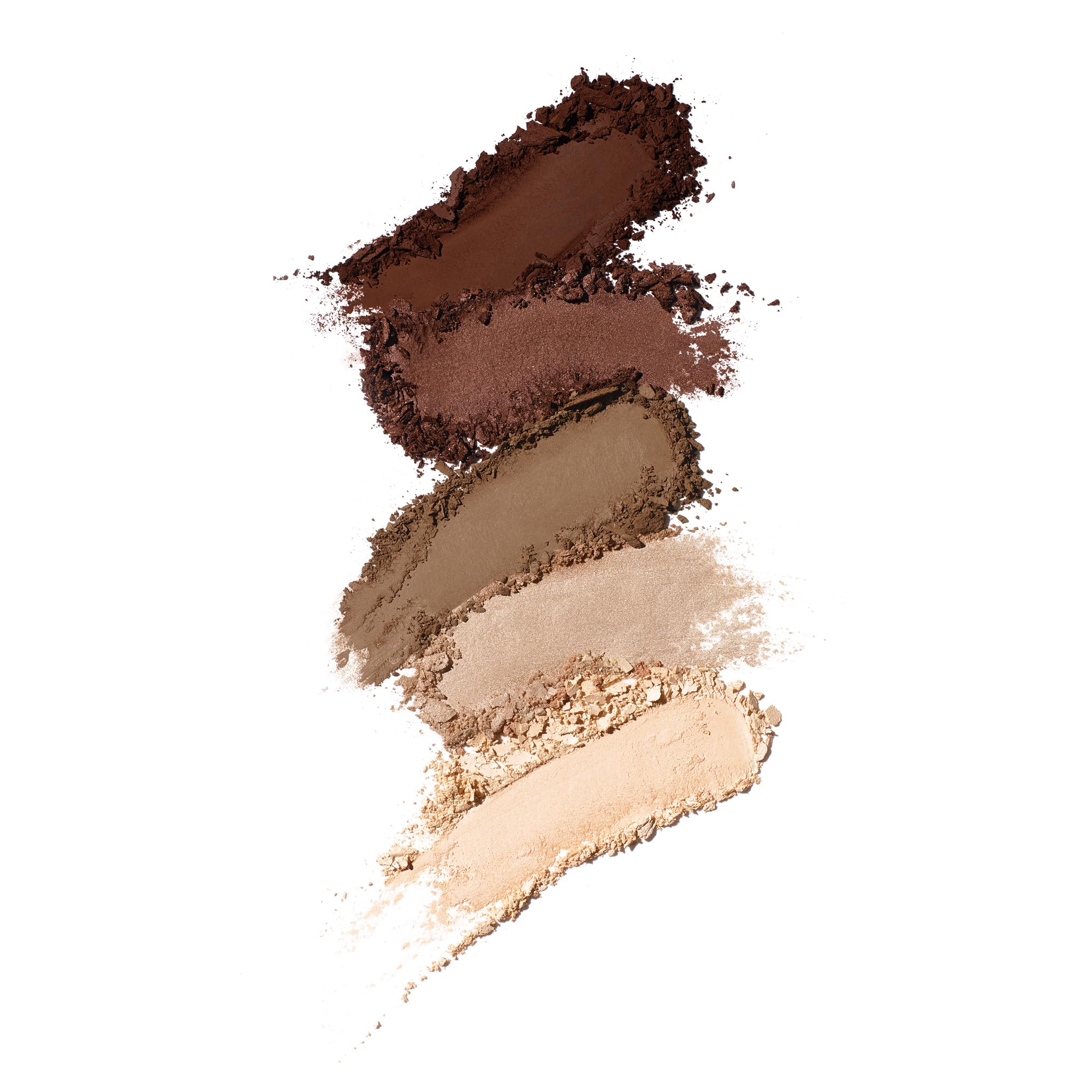 Well People Power Palette swatches reveal rich pigment and blendable texture for easy application