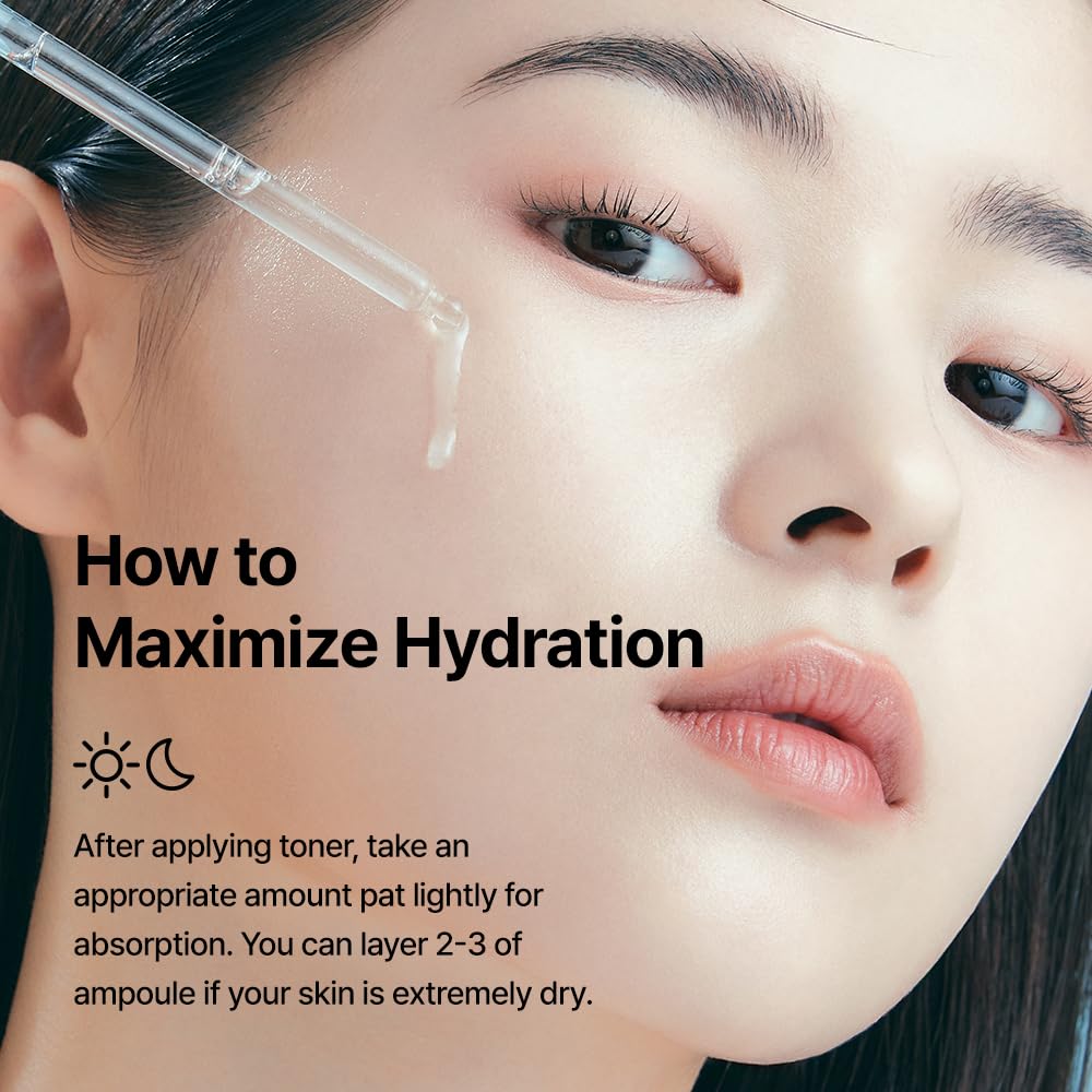 WELLAGE Real Hyaluronic Blue Ampoule panthenol ingredient highlight for soothing care
