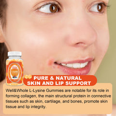 Well&Whole L-Lysine Gummies adult serving for flexible daily use