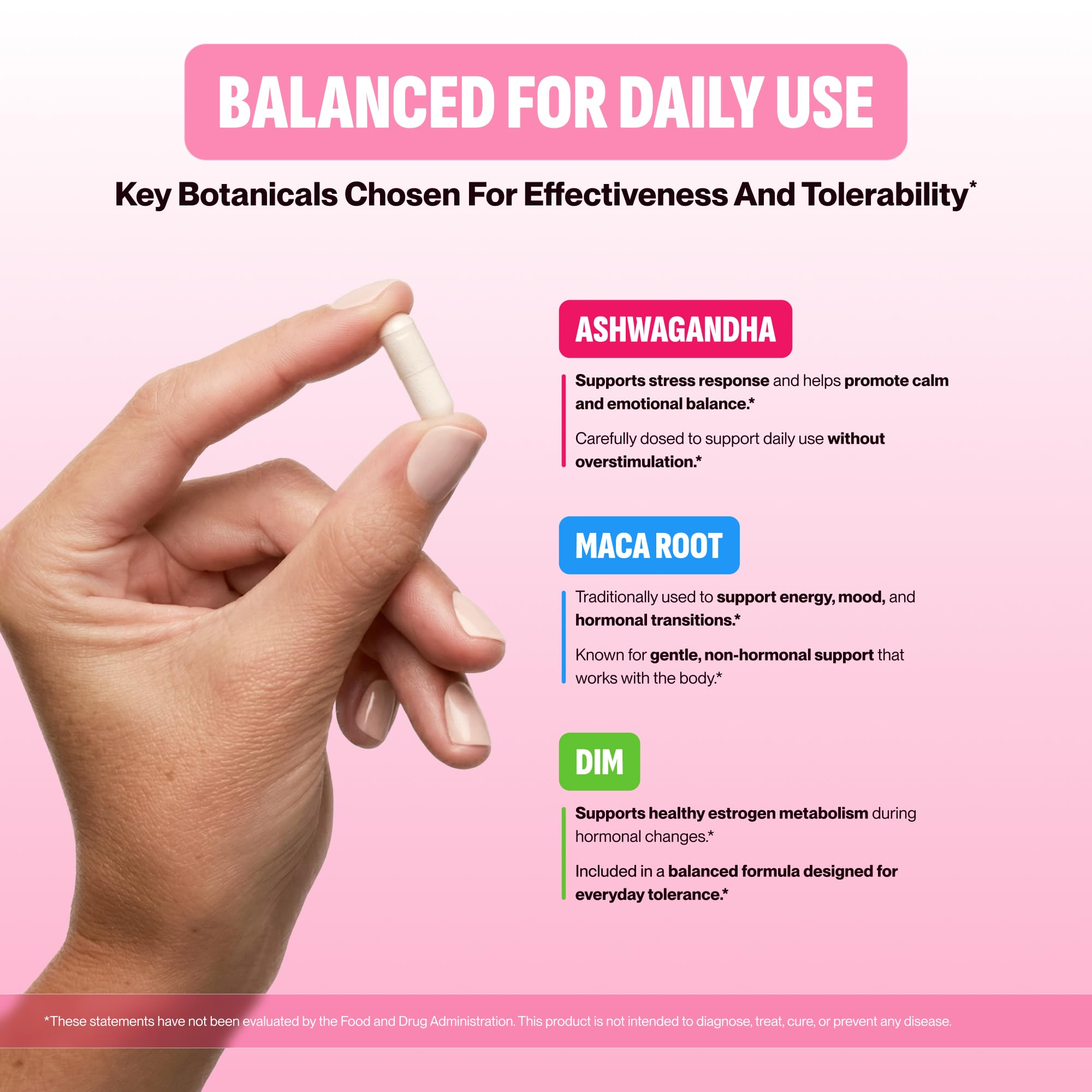 Wellanova Hormone Harmony packaging shown, produced in the USA