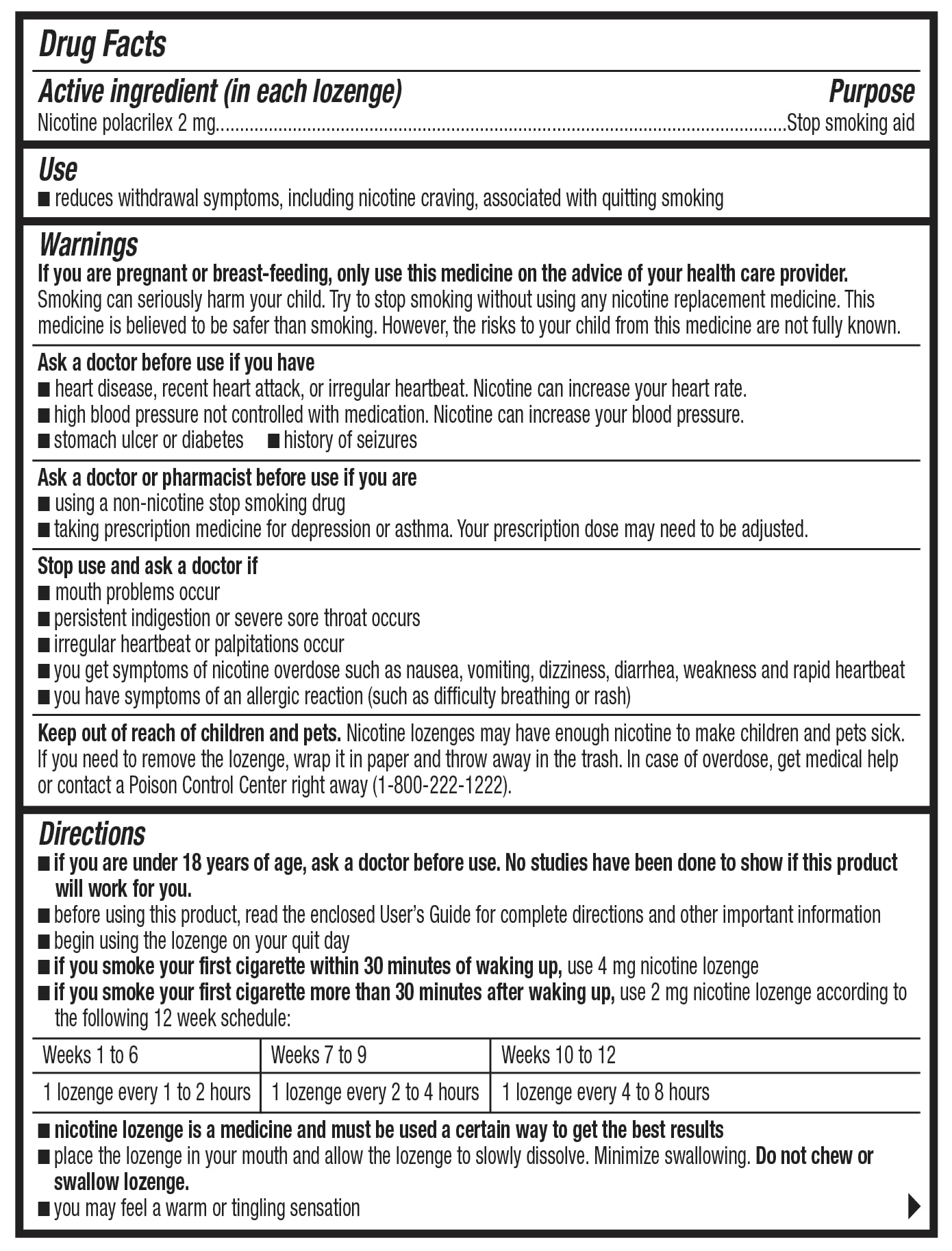 Wellness Basics 2mg nicotine label on bottle suggesting standard dosage
