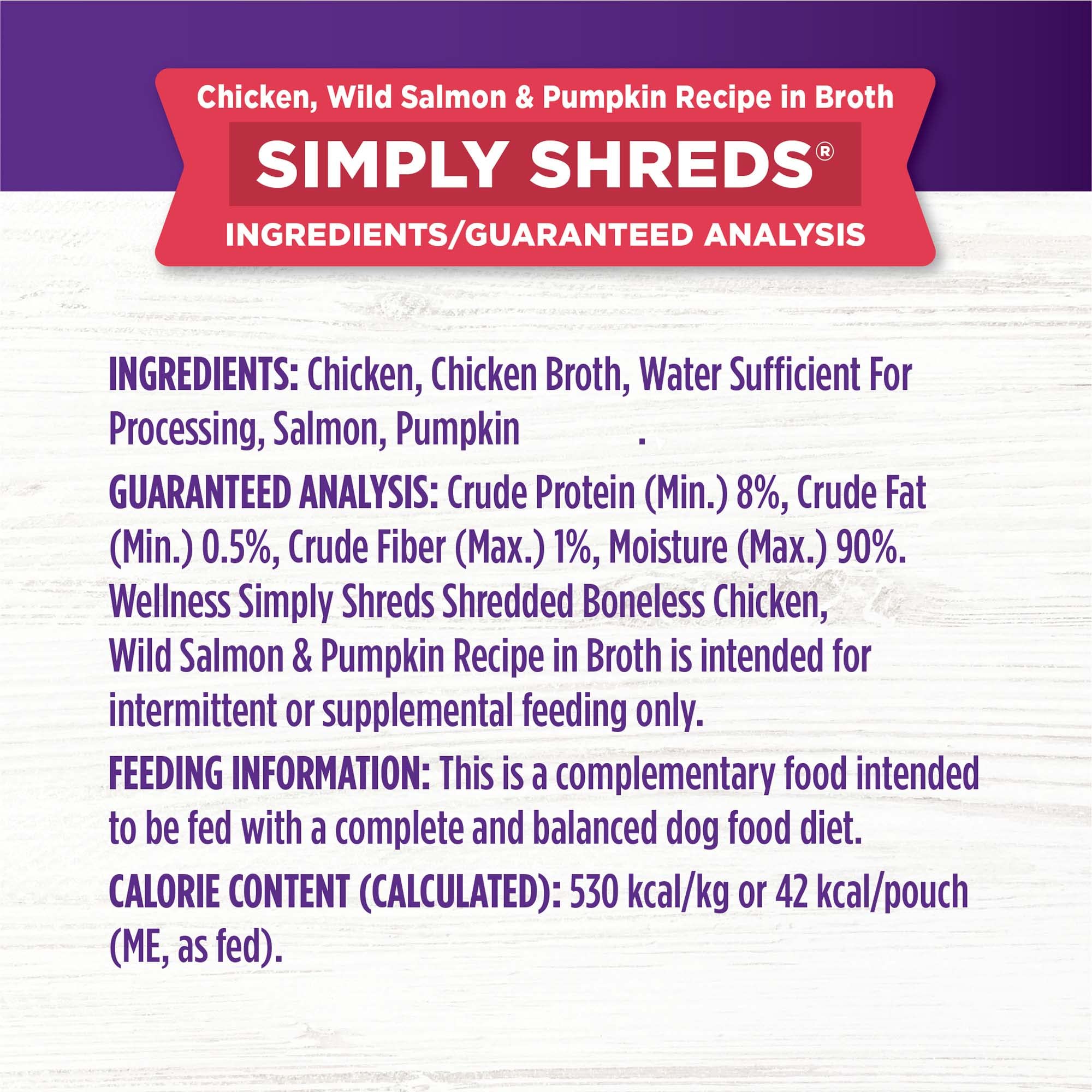 Wellness Bowl Boosters Simply Shreds variety-pack 12 pouches for versatile feeding options.