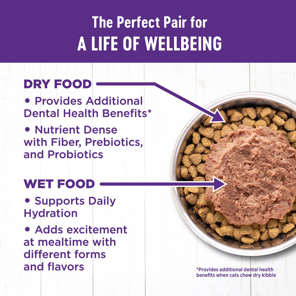Wellness Complete Health natural ingredients: grain-free recipe crafted for indoor cats.