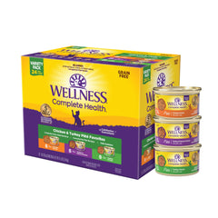 Wellness Complete Health chicken pate can for hydration and balanced meals