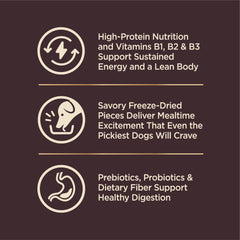 Wellness CORE+ probiotics emphasize digestive health for dogs.