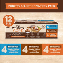 Wellness CORE Signature Selects served in a bowl for easy feeding