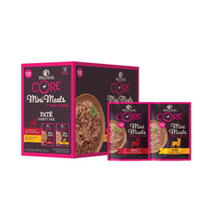 Wellness CORE Chicken Pate Pack provides real protein for small dogs.