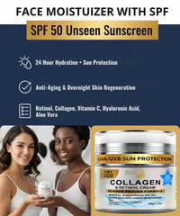 Wellness Heavens ingredients close-up showing retinol, collagen, and hyaluronic acid for skin support.