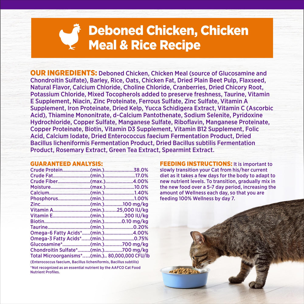 Wellness nutritionists and vets helped craft this health-focused dry formula.