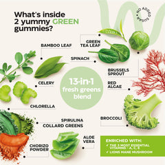 Wellneum Spirulina-Chlorella ingredients image highlights natural greens for vitality.