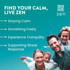 WellPath Zen capsules closeup, easy daily use for mood and energy.