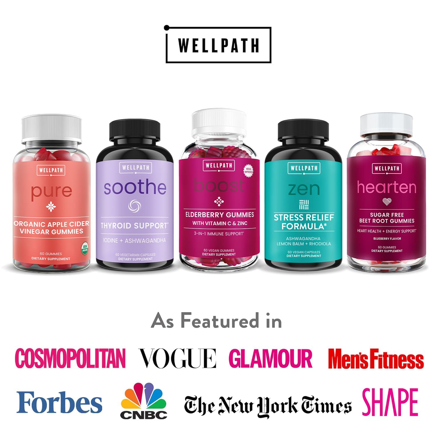 WellPath Zen daily-use capsules image shows a simple routine for wellness.