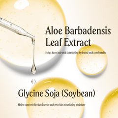 Well's Oil Aloe Vera Oil packaging with naturally derived formula