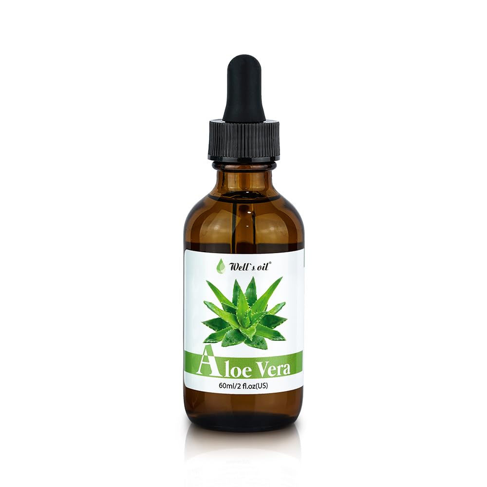 Well's Oil Aloe Vera Oil for daily use on skin and hair