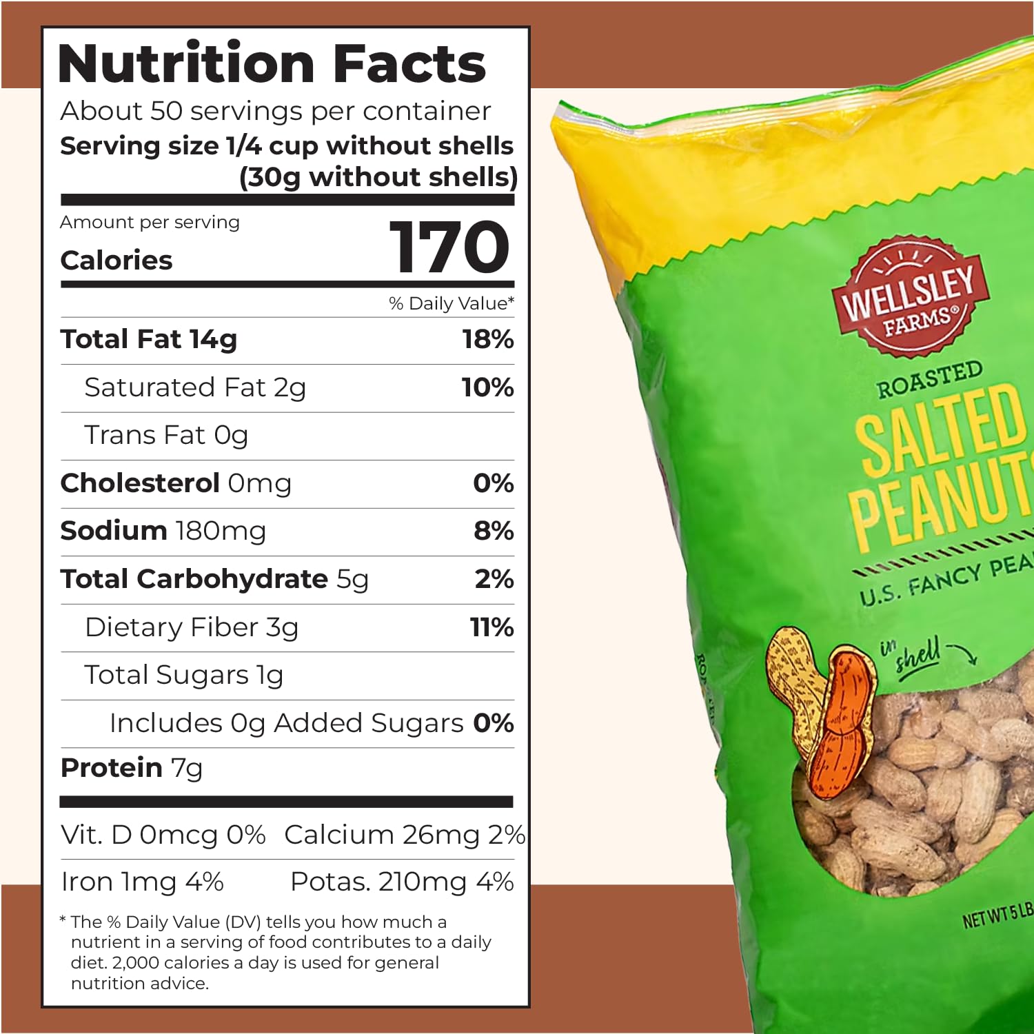 Wellsley Farms peanuts in shell crack-and-savor moments during game day.
