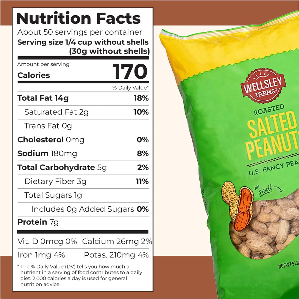 Wellsley Farms peanuts in shell crack-and-savor moments during game day.