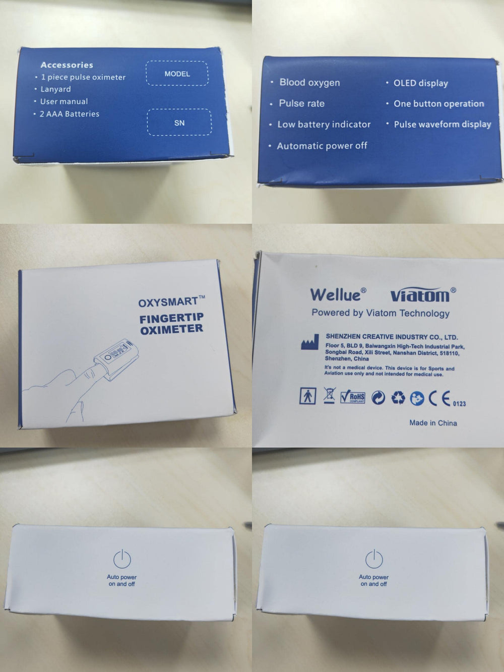 Wellue Fingertip Pulse Oximeter displays SpO2 and heart rate quickly.