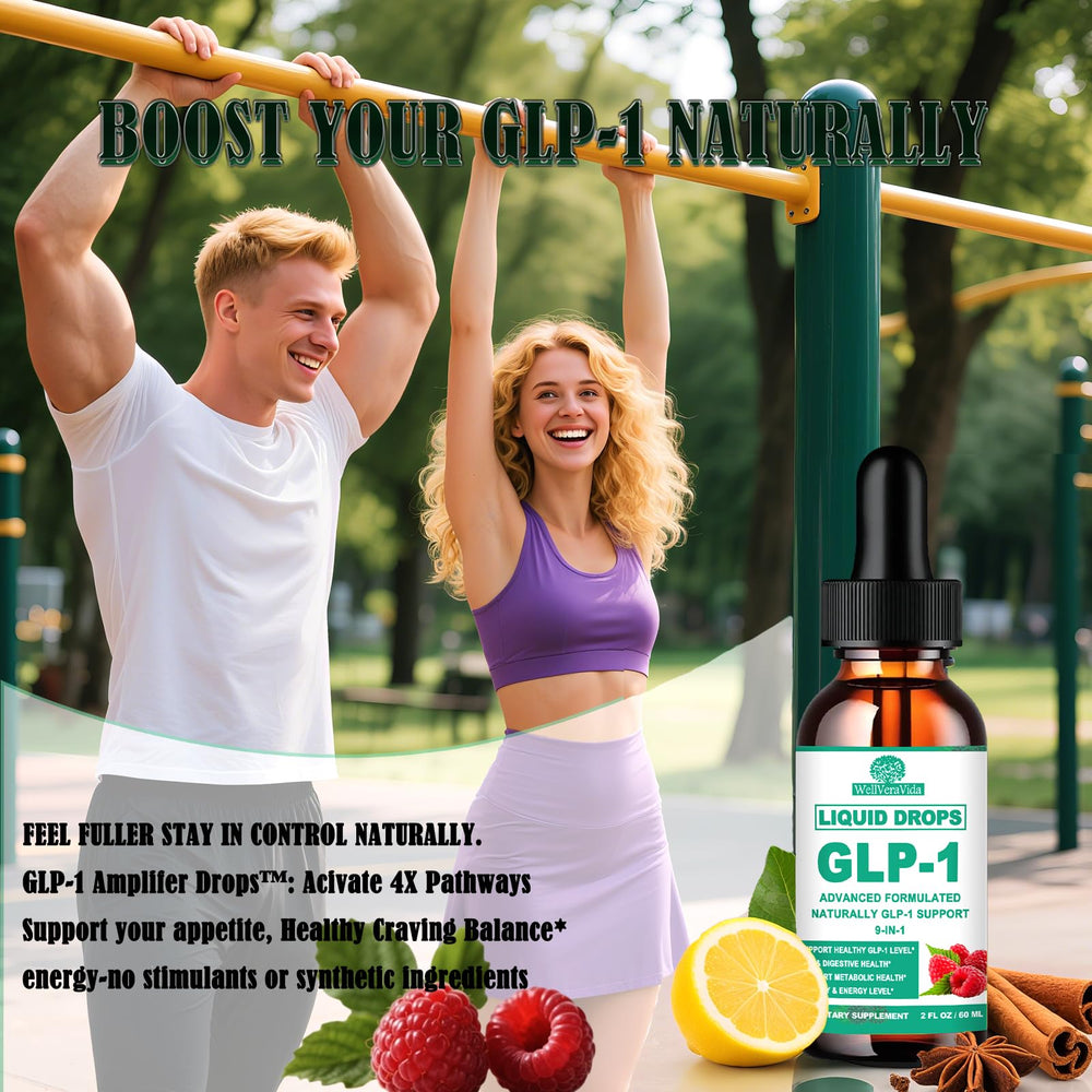 WellVeraVida GLP-1 Drops daily use suitable for keto and vegan diets