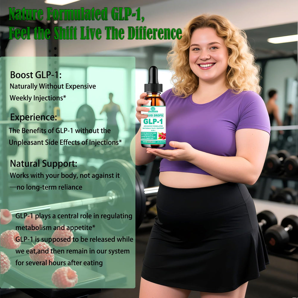 WellVeraVida GLP-1 Drops ingredients list with berberine and tea boosts
