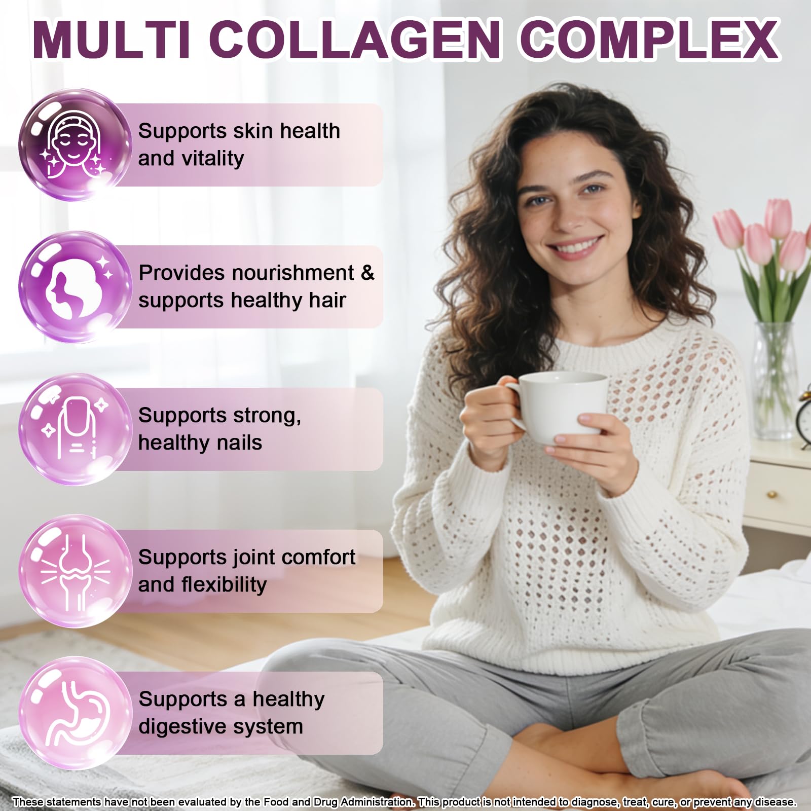 WellVeraVida liquid collagen drops dispensed into a drink