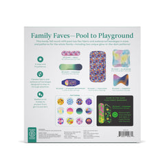 Welly flex fabric bandages stay securely on during active play