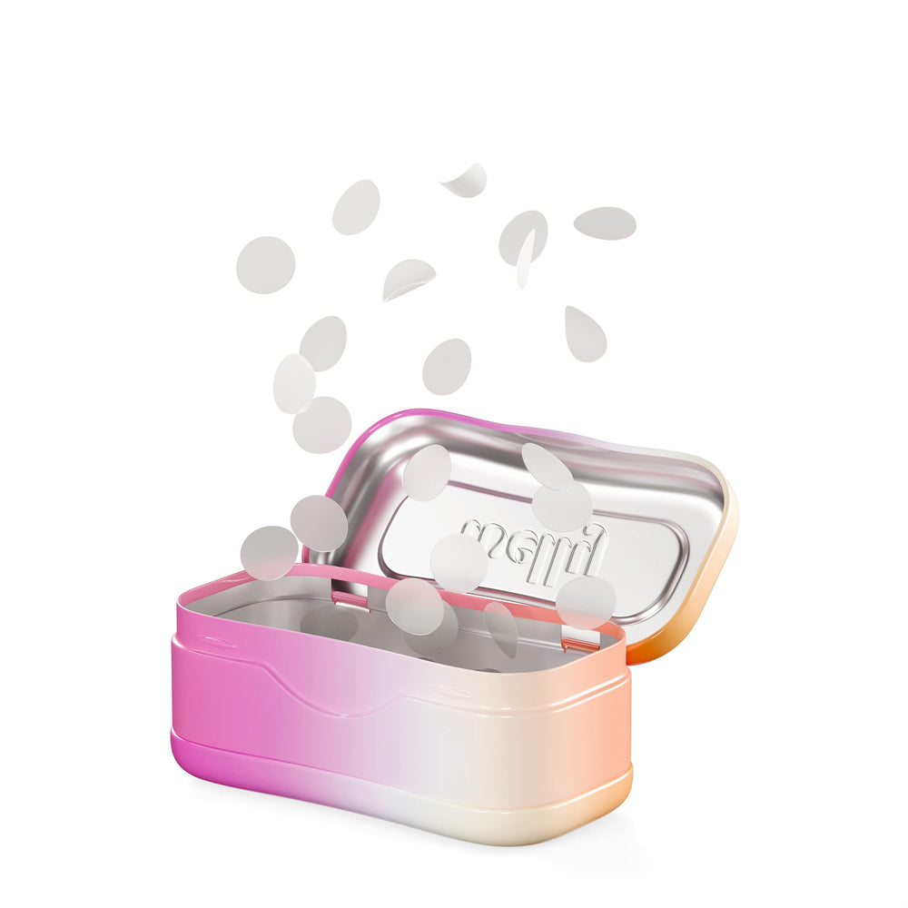 Welly drug-free acne patch shown as non-irritating blemish care option.