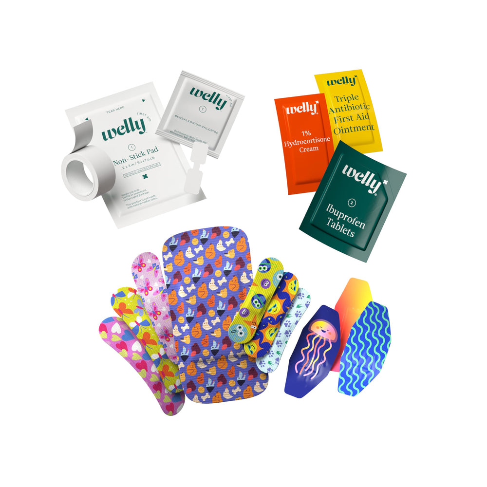 Welly adhesive tape for secure, reliable wound care.