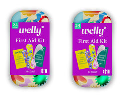 Welly Quick Fix bandages in assorted colors for quick on-the-go protection