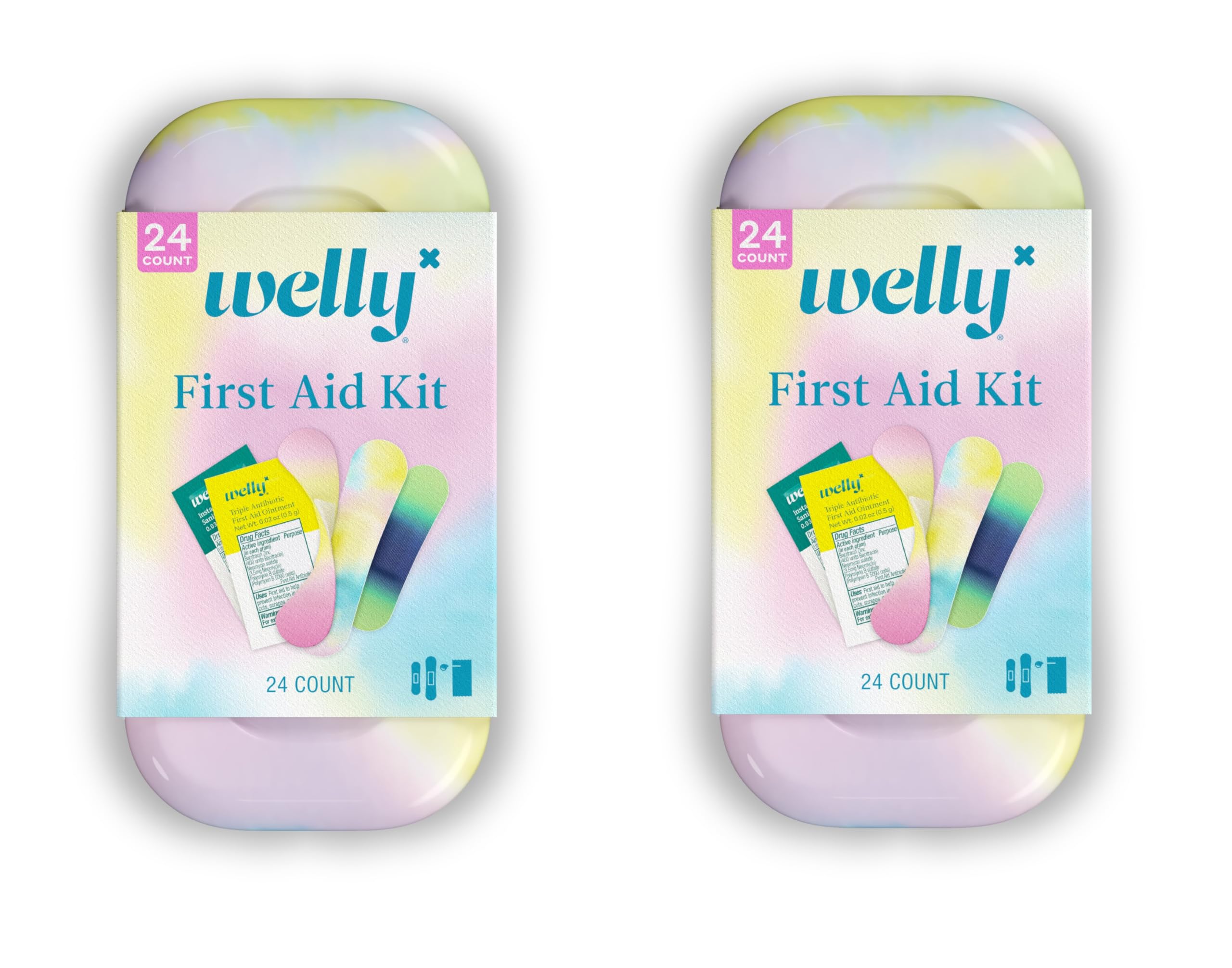Welly Quick Fix Colorwash bandages stay secure during active play
