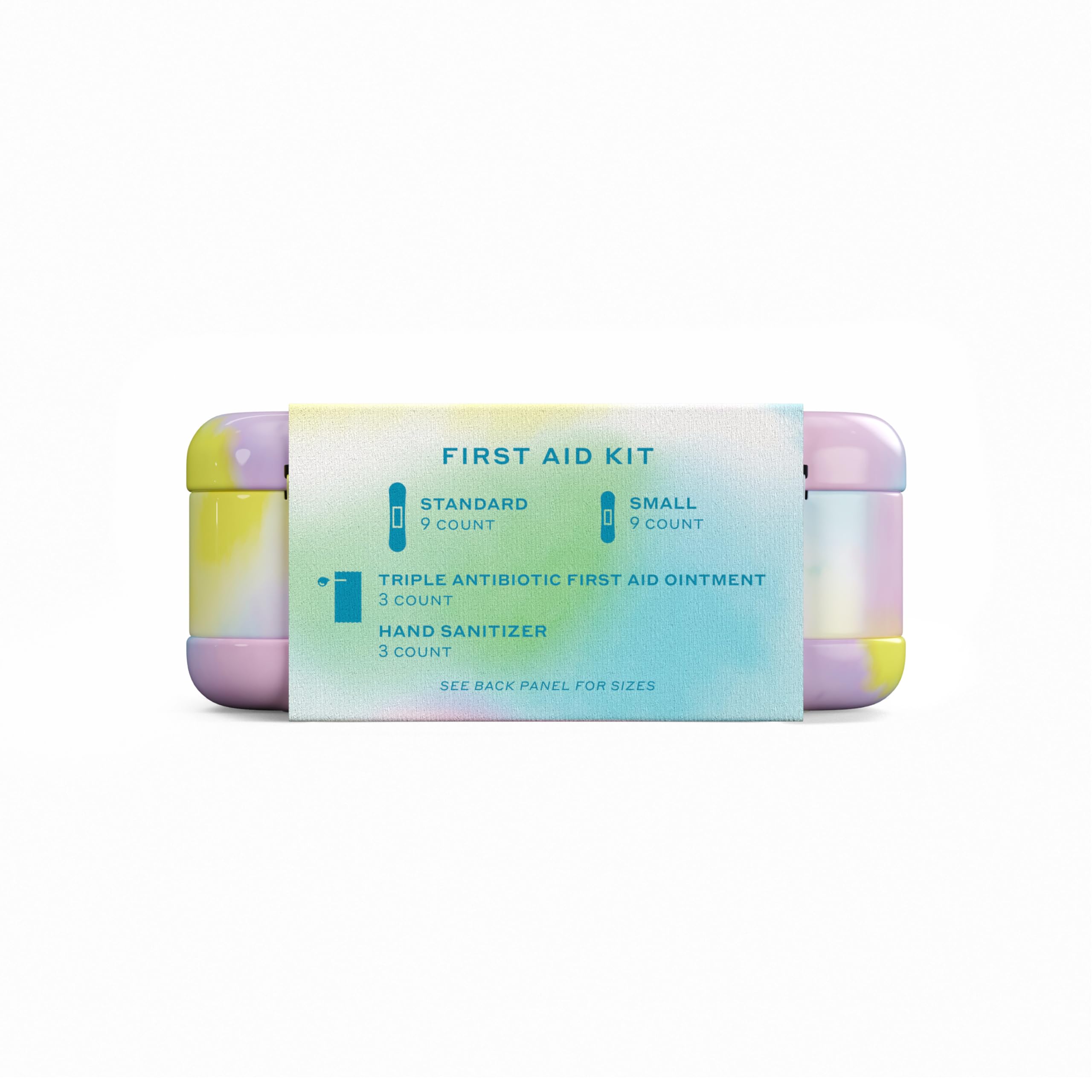 Welly sealed bandages ensure sterility and quick visual selection