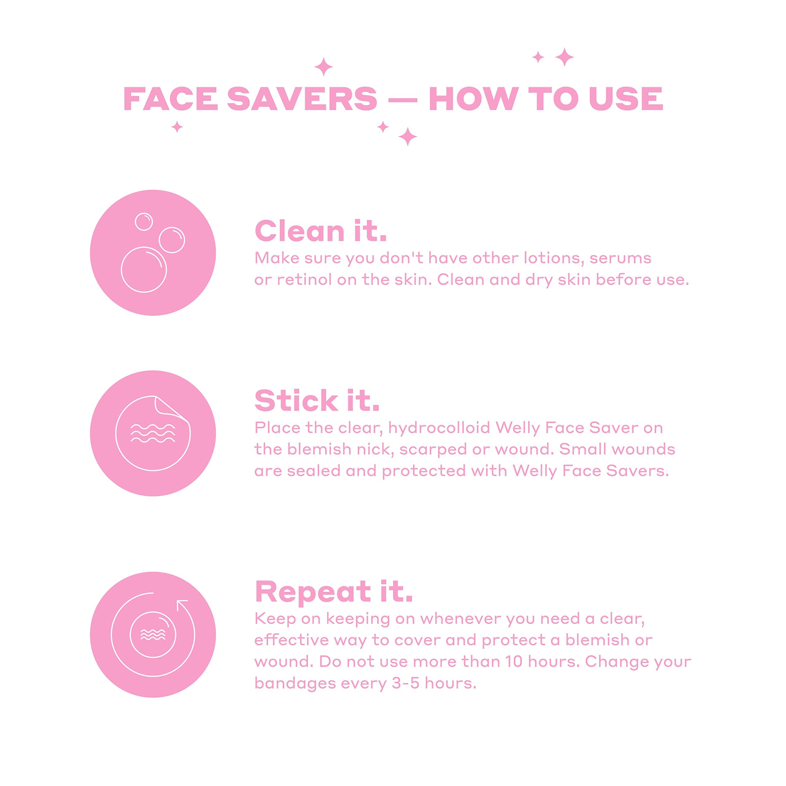 Welly tin packaging closed, travel-ready compact kit for blemish care.