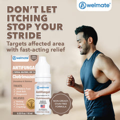 WELMATE greaseless formula on skin reduces mess.