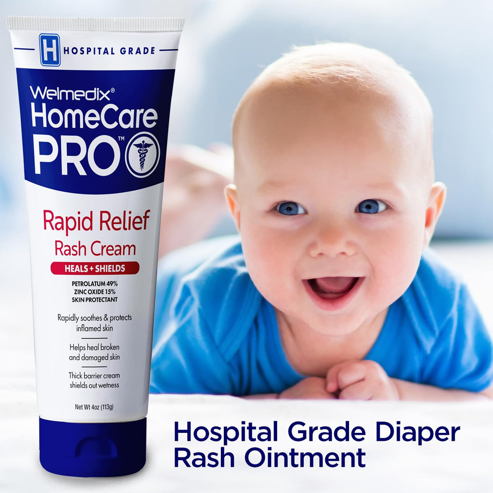 Welmedix rash care daily-use packaging option for proactive skin protection.