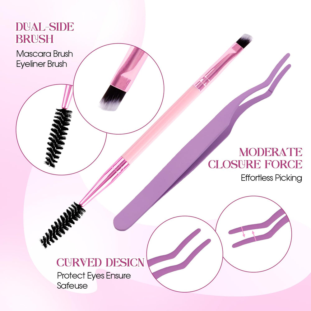 Wendy Lashes cat-eye design for a shaped lash look