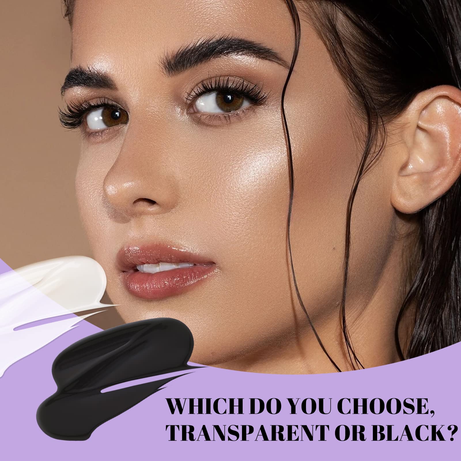 Wendy Lashes fast-drying adhesive dries in seconds for precise placement