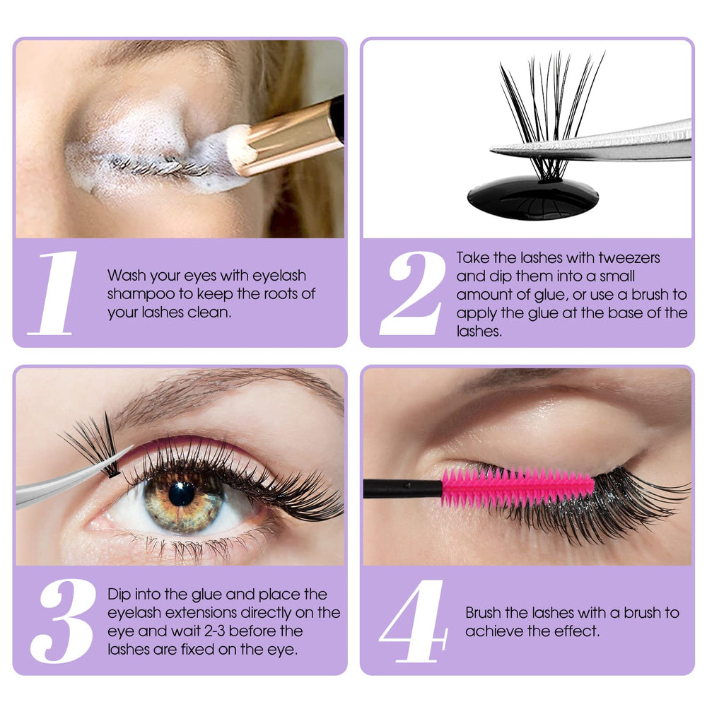 Wendy Lashes sensitive lash glue with mild formula minimizes irritation