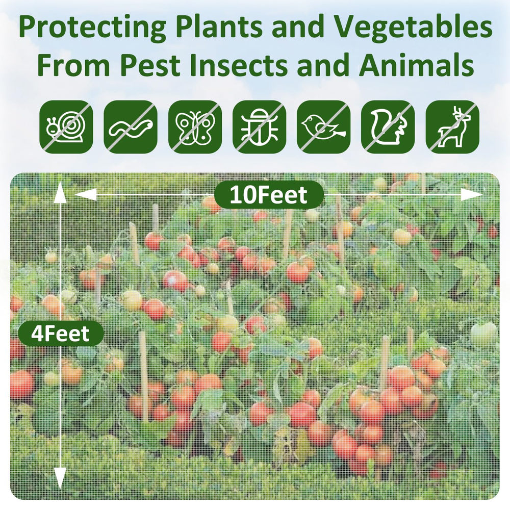 WenTao pest barrier plant netting protects flowers from insects and birds.