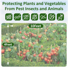 WenTao pest barrier plant netting protects flowers from insects and birds.