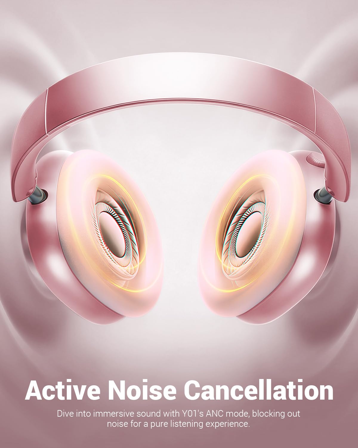 Wentronic Y01 soft protein leather earcups offer long-lasting comfort.