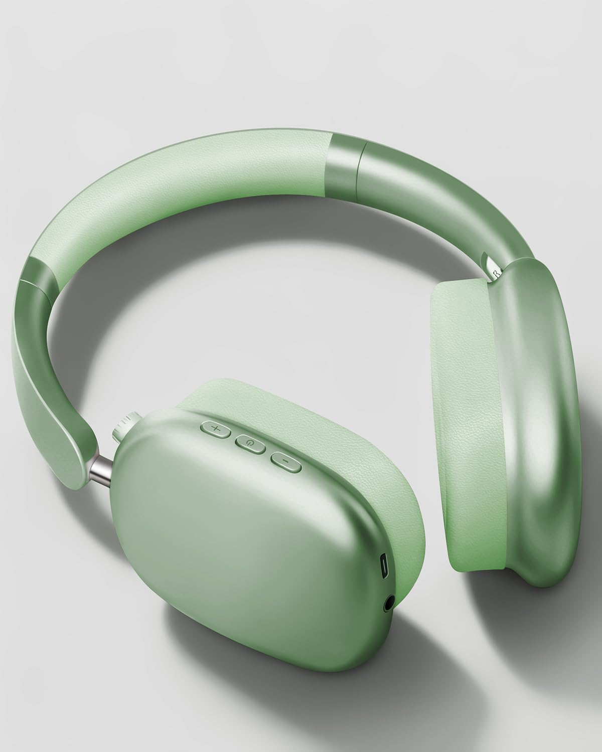 Wentronic Y01 side profile highlighting foldable design and soft ear cups