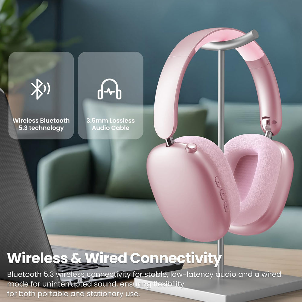 Wentronic Y01 on-the-go use with wired option keeps music playing.