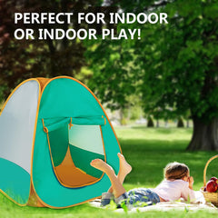 WEOKLL play tent easy setup for quick family fun.