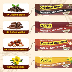 WepBio Mushroom Coffee Vanilla Spice packet for warm flavor and calm energy