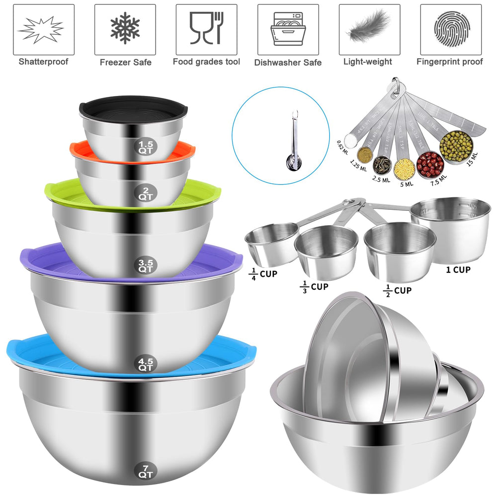 WEPSEN egg whisk, baking brush, and spatula speed up mixing tasks.