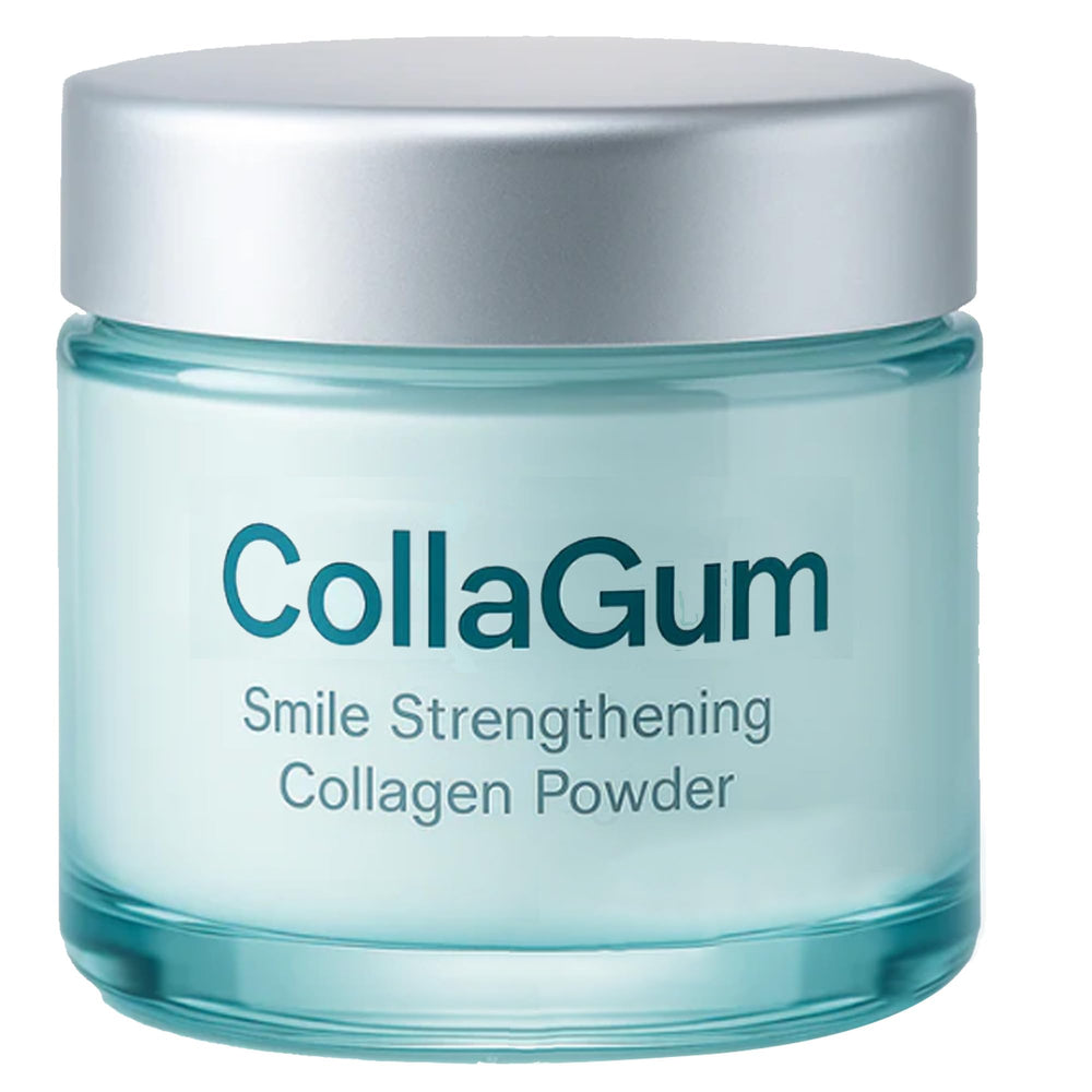 WERANOZ Collagum Smile packaging shows a portable jar for daily care.