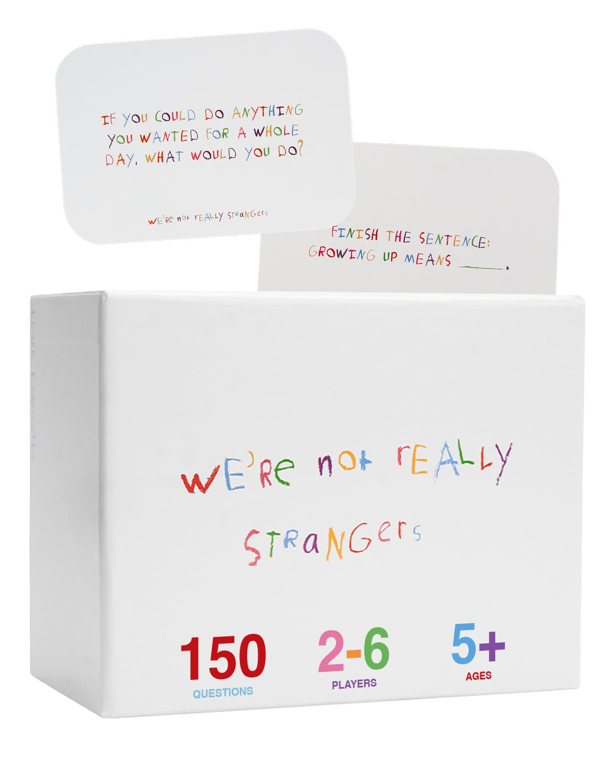 WE'RE NOT REALLY STRANGERS Kids Edition level 1 perception cards spark thoughtful first-impression conversations.