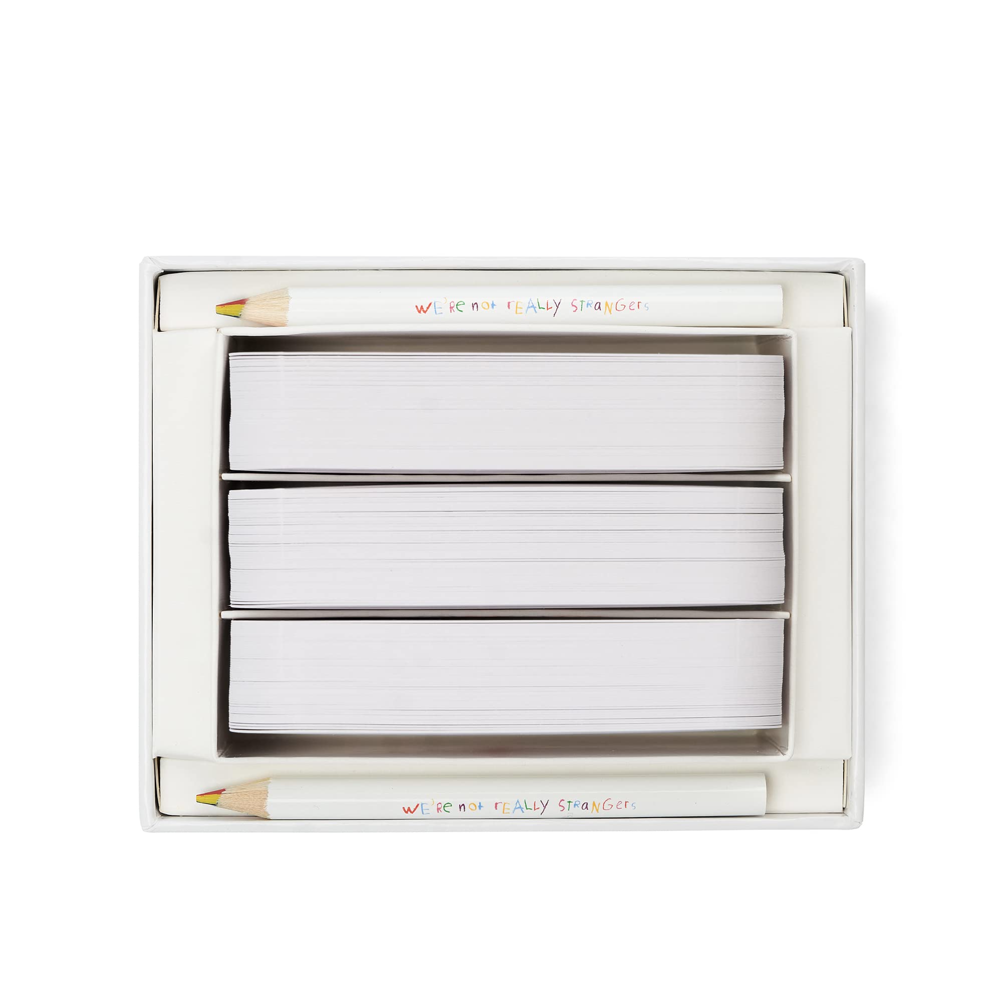 WE'RE NOT REALLY STRANGERS Kids Edition level 3 reflection cards inspire honest self and group reflections.
