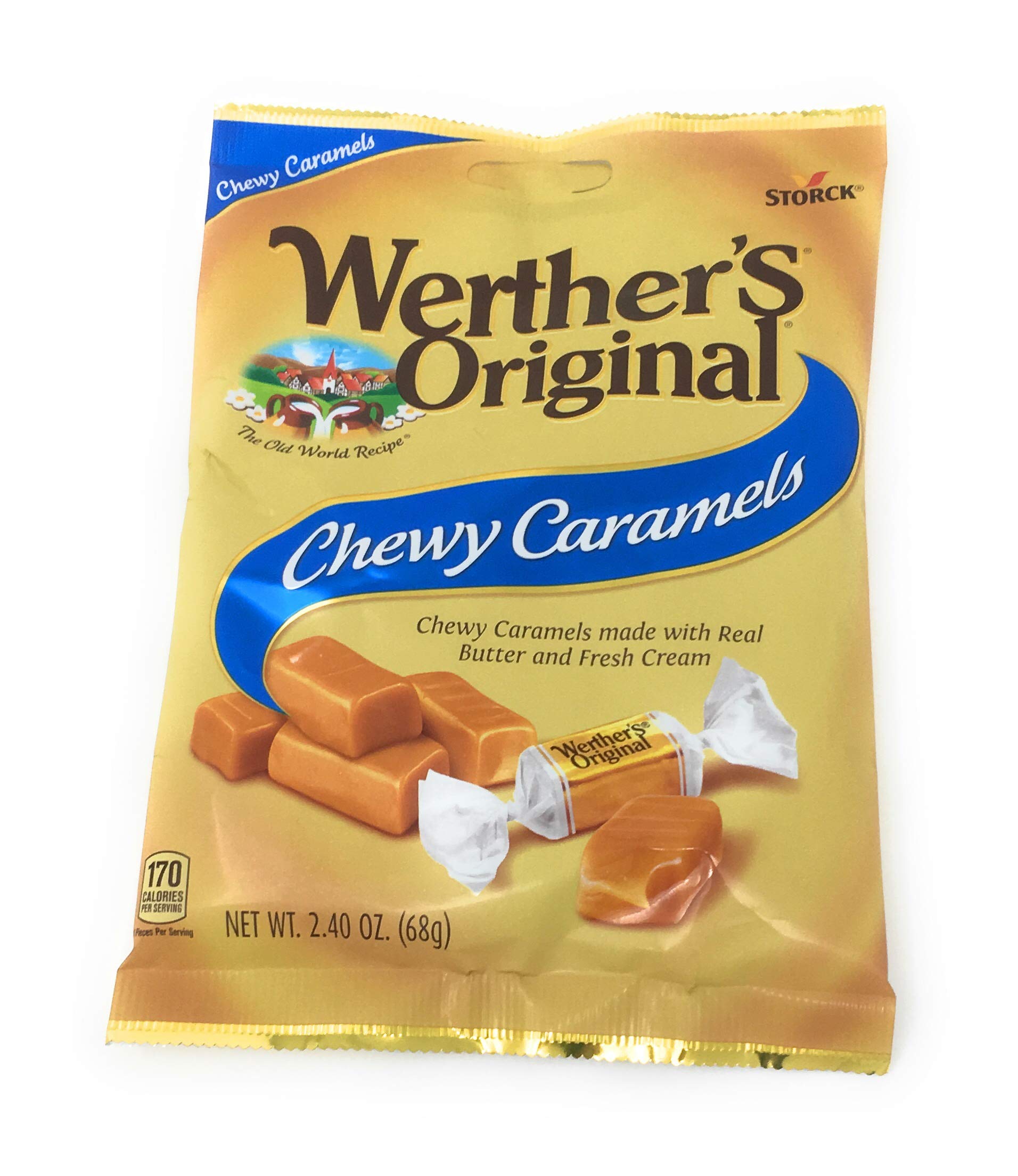 Werther's Original bundle caramel apple filled treats with fruity caramel contrast