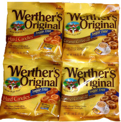 Werther's Original Sugar-Free Hard Candies Bundle for on-the-go snacking